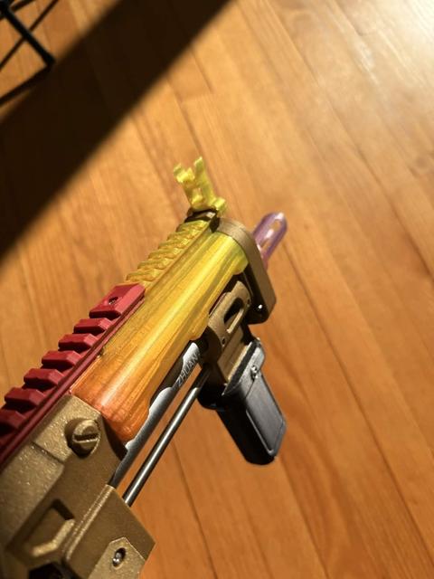 Reduced Wolver 999 Handguard  3D model thumbnail