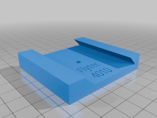 Flytec Vario bracket 3D model thumbnail