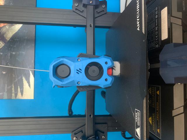 Voron StealthBurner adapter for Anycubic Kobra Neo 3D model thumbnail