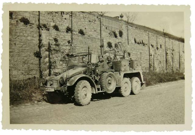 krupp protze kfz 69 70 6x4 truck 3D model thumbnail
