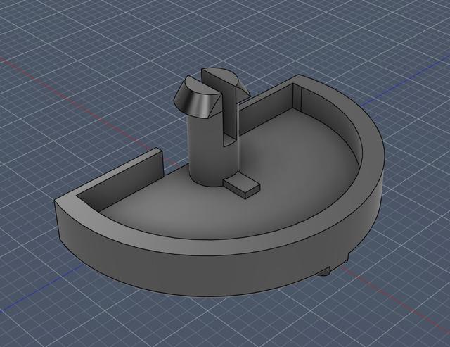 Exo Terra Vivarium Top Catch Lock 3D model thumbnail