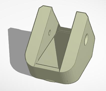 Grenade Launcher endcap 3D model thumbnail