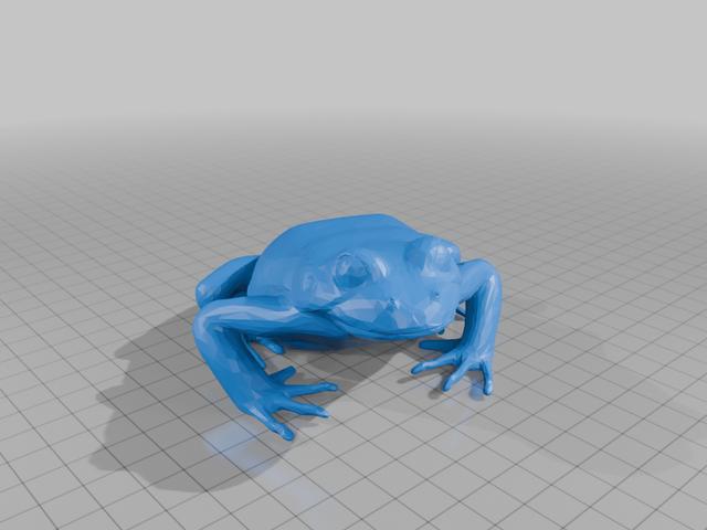 frog 3D model thumbnail