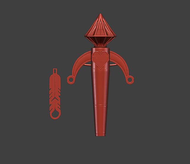 ARTMS lightstick lookalike 3D model thumbnail