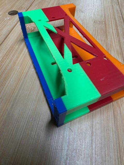 SVBony SV241Pro astro power controller to a Mele 4C fanless computer holder for telescope mounting 3D model thumbnail