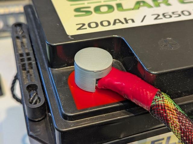 Battery Pole Cover M8 3D model thumbnail