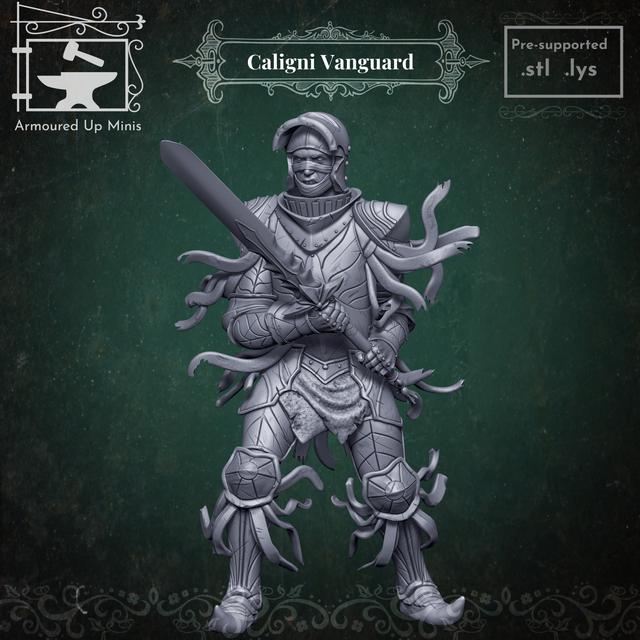 Caligni Vanguard 3D model thumbnail