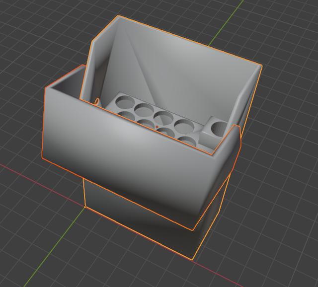 Cigar Box with bubble blower 3D model thumbnail