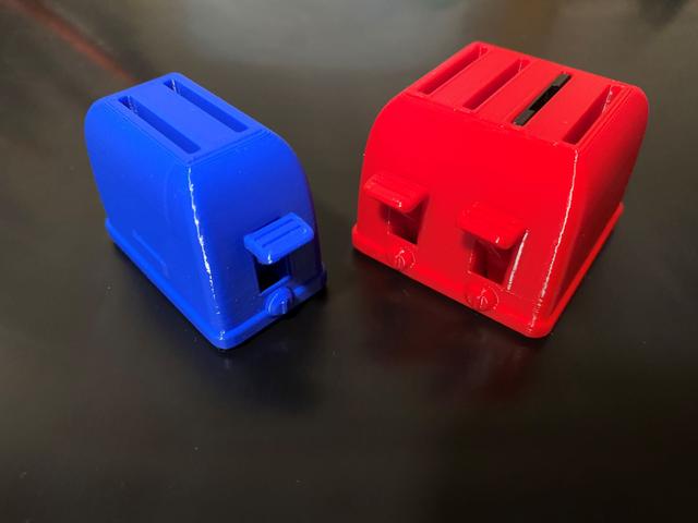 4 slice SD Toaster! 3D model thumbnail