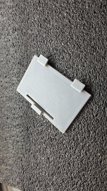 Onkyo Remote RC-328S battery Cover 3D model thumbnail