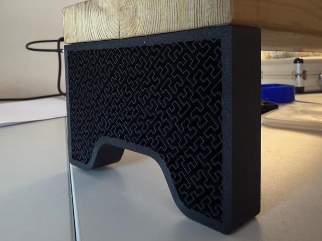 Monitor Stand / Desk Shelf infill 3D model thumbnail