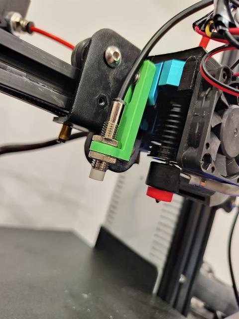 CR-10 ENDER 3 Modular Mount V6 P.I.N.D.A probe mount 3D model thumbnail