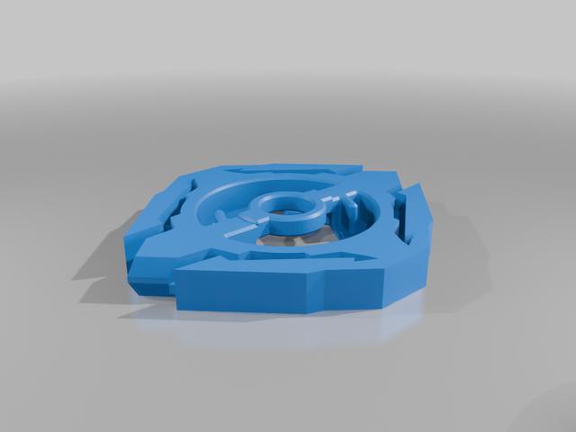 Custom blade: Bloody 3D model thumbnail