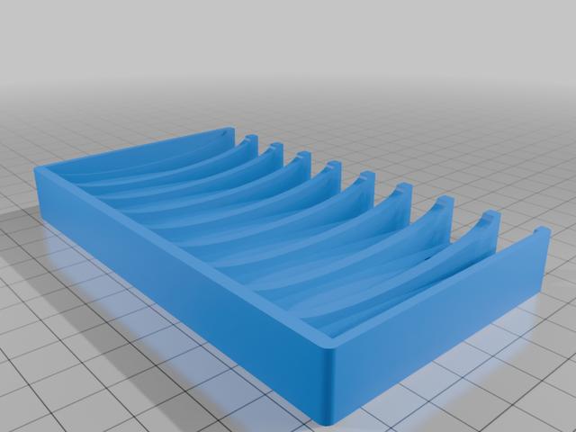 Self-draining Soap Dish 3D model thumbnail