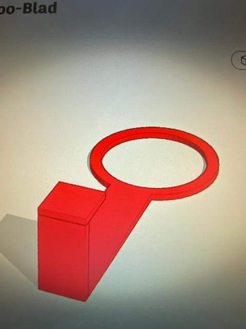 Facewasher rack 3D model thumbnail