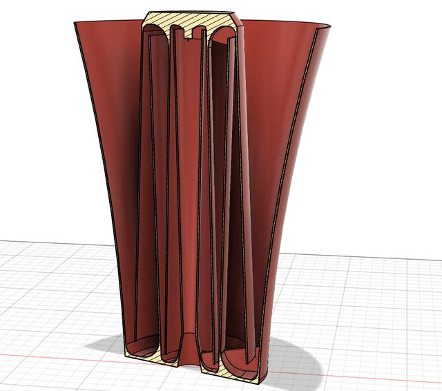 trumpet.ZIP   (compressed bugle) 3D model thumbnail