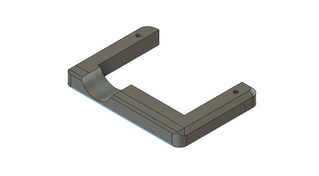 X08H Servo Holder 3D model thumbnail