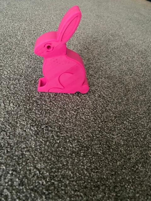 Easter Eggs Bunny Dispenser 3D model thumbnail