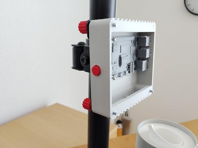 Raspberry Pi 5 VESA case 3D model thumbnail