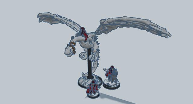 Khamul the Easterling 10mm Scale 3D model thumbnail