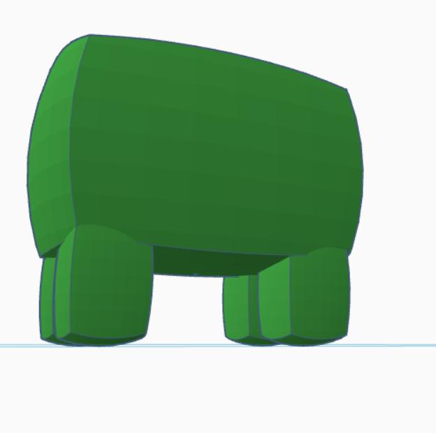 Pencil holder/planter[ FREE]  3D model thumbnail