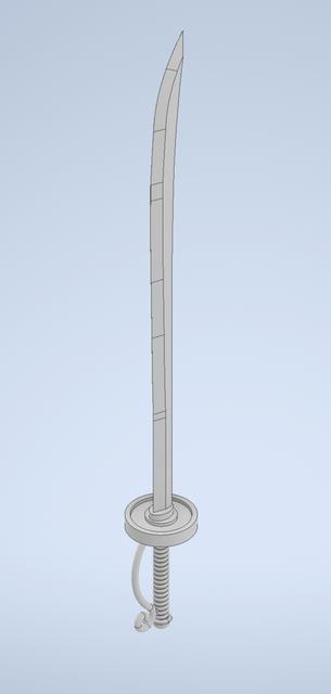 Rocks D. Xebec's Sword - Eclipse 3D model thumbnail