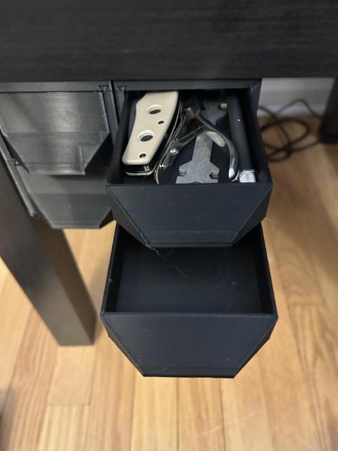Gen 2 slim LACK drawers MINI edition 3D model thumbnail