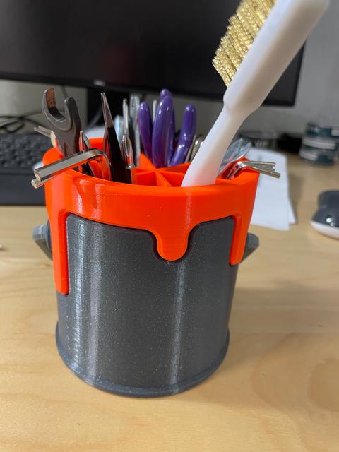 Drippy Bucket Insert Remix 3D model thumbnail