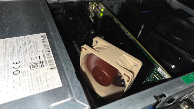 Low Profile Expansion Slot 60mm Fan Mount. 3D model thumbnail