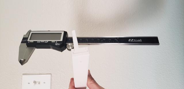 Modified Caliper Holder for Modular Tool Rail System 3D model thumbnail