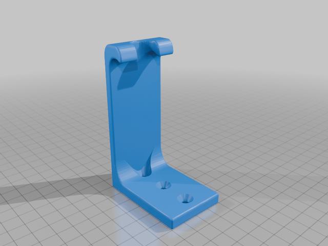 Erevo wall clip 3D model thumbnail