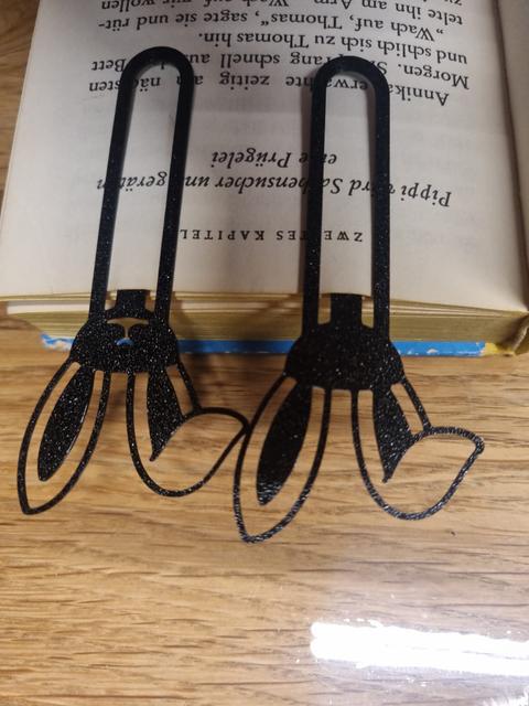 Bunny Ears Bookmark 3D model thumbnail