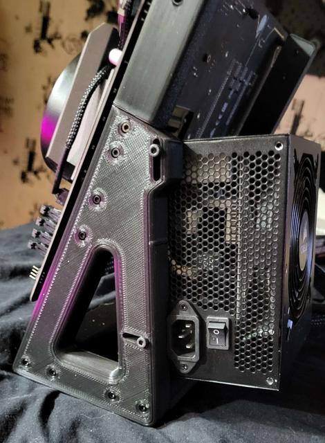 Corsair PSU Frame Fit 3D model thumbnail