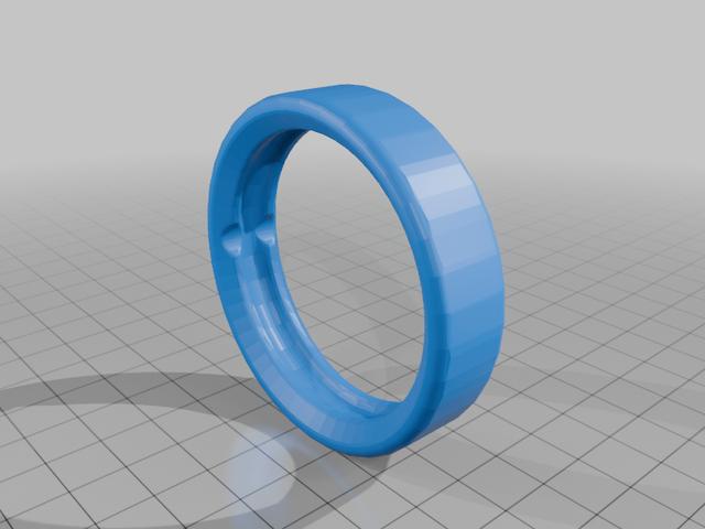 220 x 220 5kg filament spool roller  3D model thumbnail