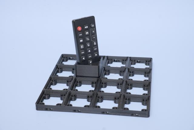 Gridfinity Bin for JJC RM DSLR2 Remote Control 3D model thumbnail
