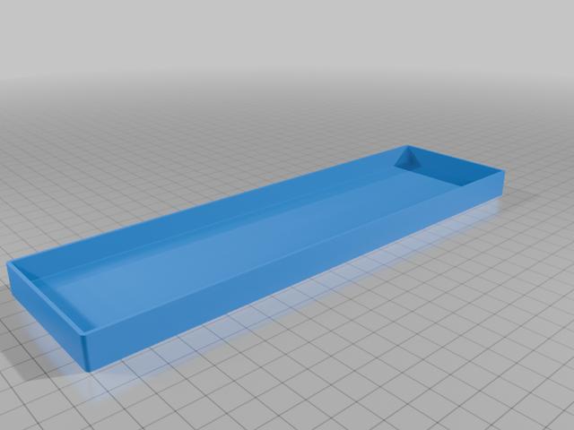 Countertop Reusable Straw Holder 3D model thumbnail