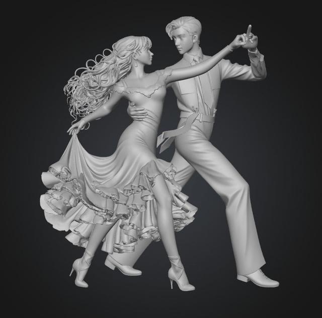 Elegance Tango 3D model thumbnail