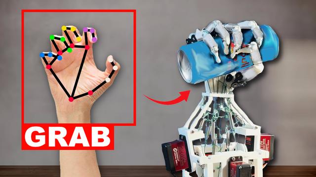 Bionic Hand 3D model thumbnail