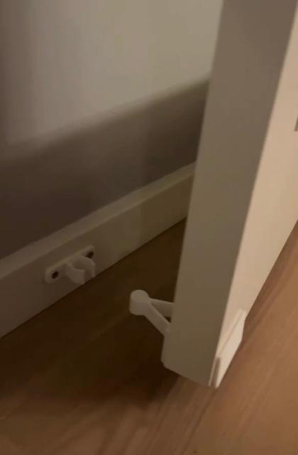 Door Holder (Door Stop) - Clip-on 3D model thumbnail