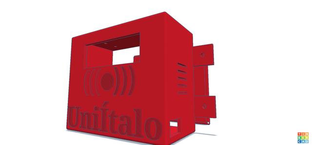 Projeto IoT - Case de proteção 3D model thumbnail