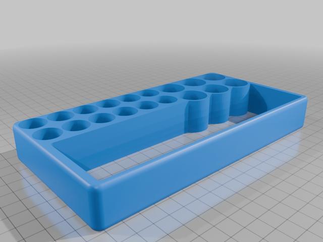 peptide storage container 3D model thumbnail