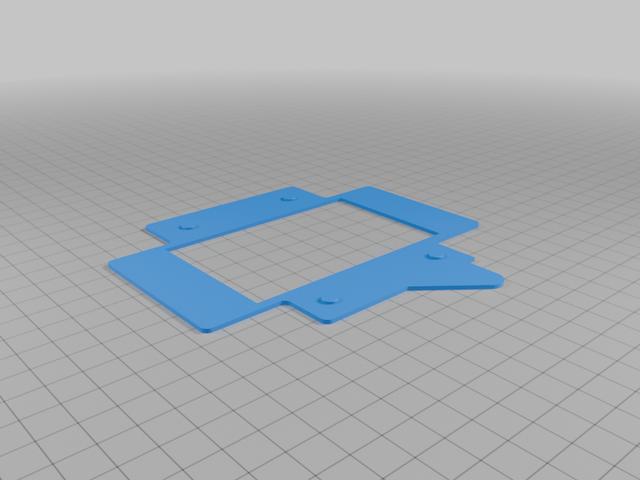 Omega B-22 6x9 Negative Carrier 3D model thumbnail