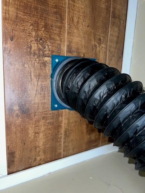 Magnetic window exhaust outlet plate 4 inch 3D model thumbnail