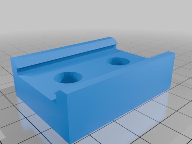 ledlamp 1200mm click holder niet voor orion maar thuis twee stuks  3D model thumbnail