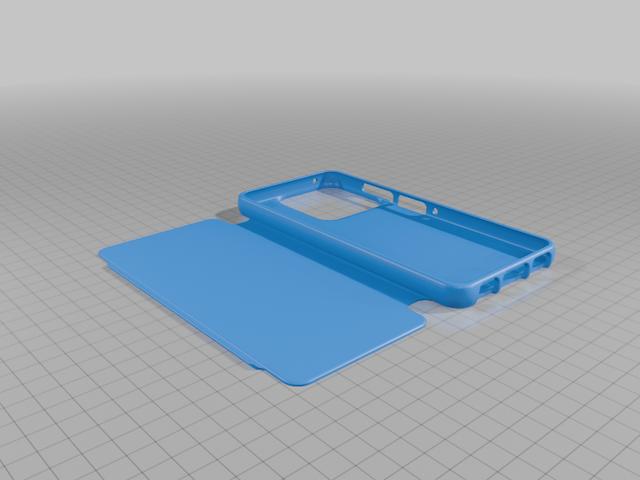 Motorola G56 xt2529 case TPU easier bridges + EXTRA... 3D model thumbnail