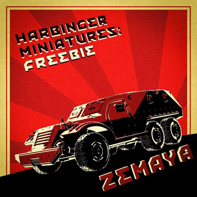 Gorka Guard: Zemaya Utility Vehicle (BTR152): -FREEBIE- 3D model thumbnail