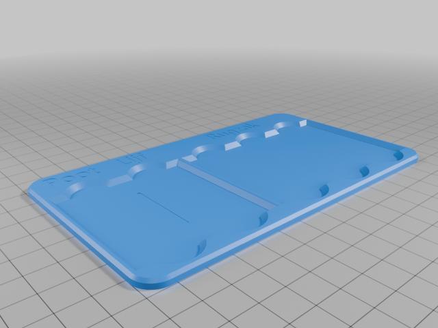 Cardholder for Mausritter (Dutch / NL) 3D model thumbnail