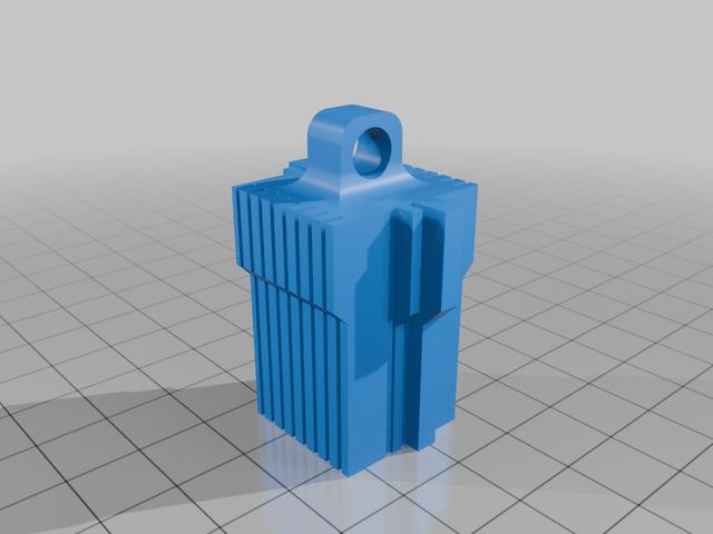 MEEM Keychain 3D model thumbnail
