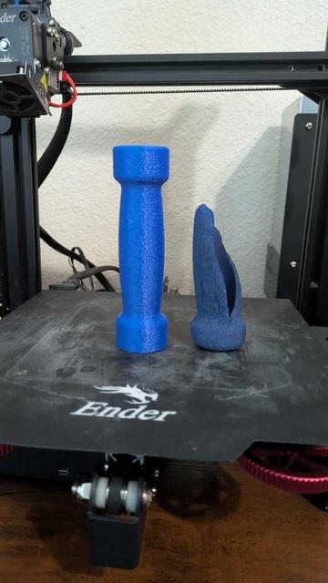Razor Scooter Grip 3D model thumbnail