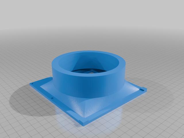 centauri carbon 2 exaust/vent  3D model thumbnail
